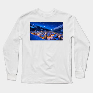 Christmas Village Long Sleeve T-Shirt